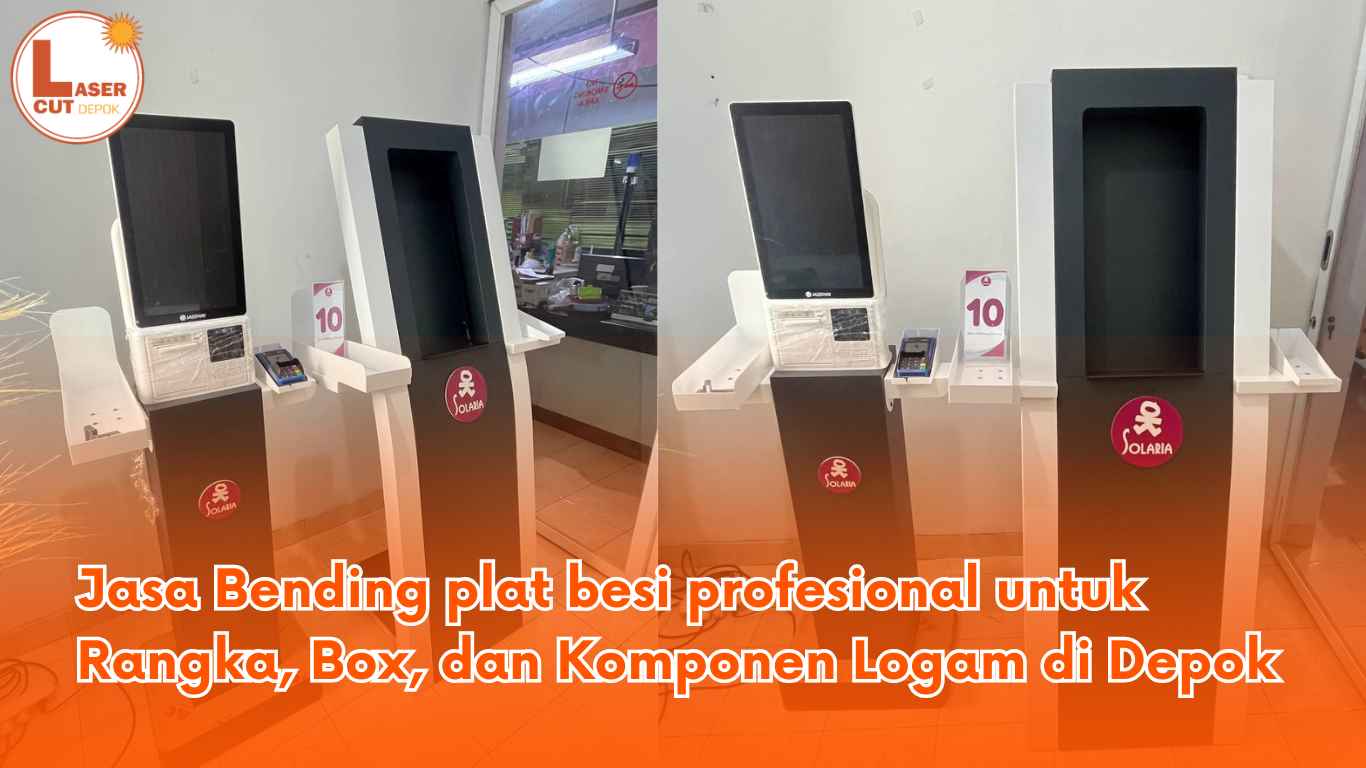 Jasa Bending plat besi profesional untuk Rangka, Box, dan Logam