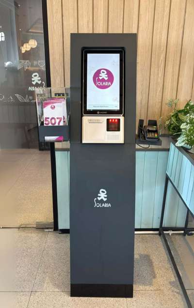 Produk box kiosk metal custom